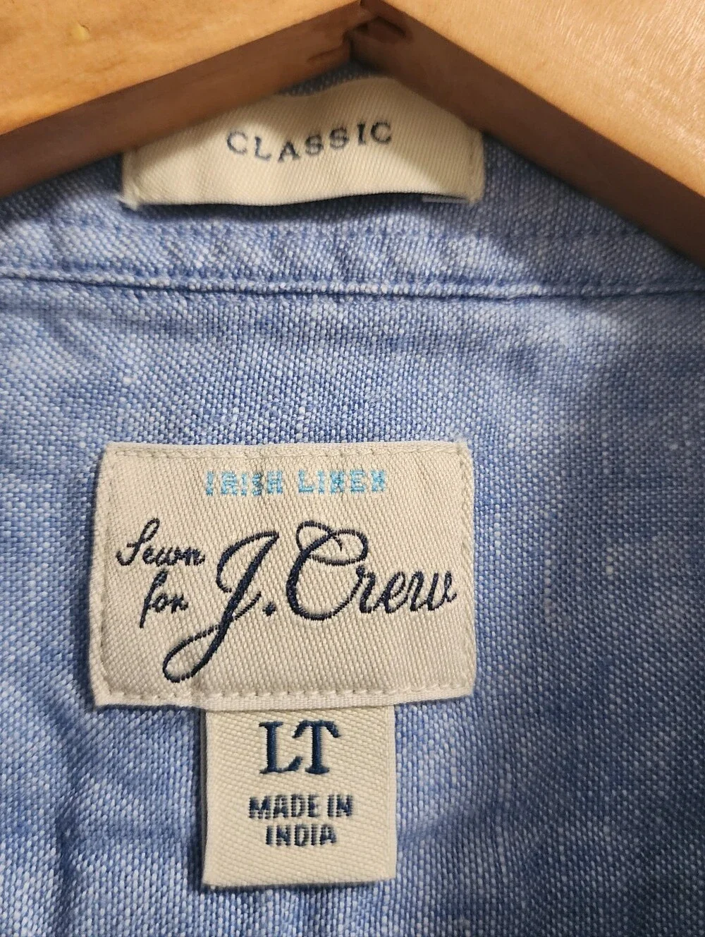 J.Crew Tall short-sleeve Baird McNutt 100% Irish linen shirt